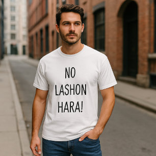 Camiseta No Lashon Hara