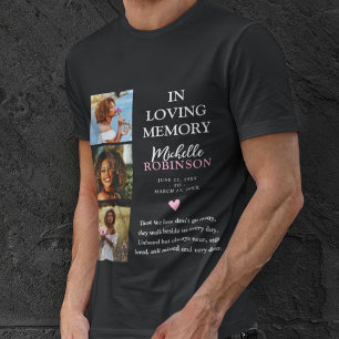 Camiseta No Loving Memory 3 Photo Tribute