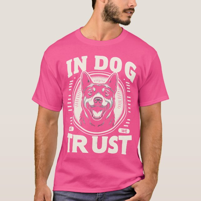 Camiseta No Menino Werust cachorro (Frente)
