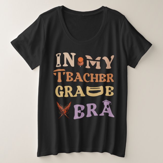 Camiseta No meu amante da Era do Professor Primeiro dia de  (Frente do Design)