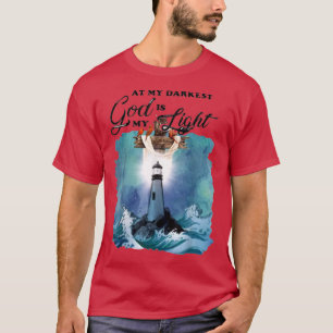 Camiseta No meu deus mais escuro está a minha luz, Senhor J