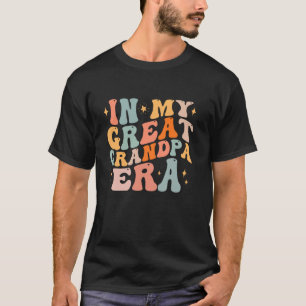 Camiseta No meu Excelente Vovô Era Gravidez Anúncio de Grav