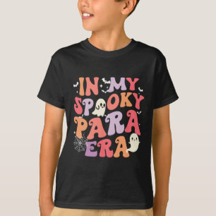 Camiseta No Meu Fantasma Do Dia Das Bruxas Para A Era Spook