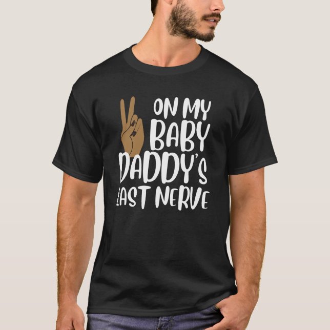 Camiseta No Meu Pai Último Nerve Groovy Happy (Frente)