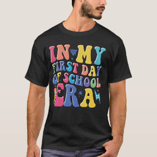 Camiseta No Meu Primeiro Dia De Escola Professores Crianças