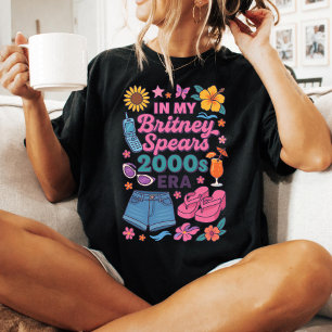 Camiseta No meu Verão da Era 00 de Britney Spears