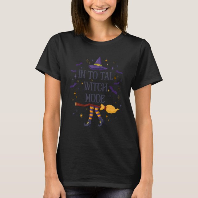 Camiseta No Modo Tal Bruxa (Frente)