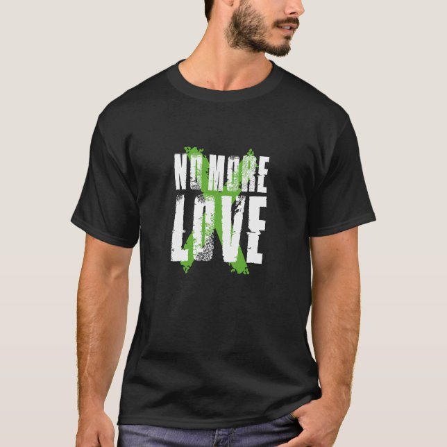 Camiseta No More Love – Anti-Romance Aesthetic (Frente)