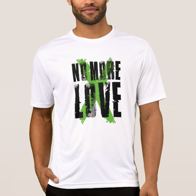 Camiseta No More Love – white Anti-Romance Aesthetic (Frente)