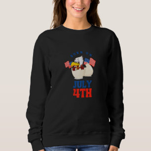 Camiseta No Nascer 4 de julho de 1776, o Patriótico Águia A