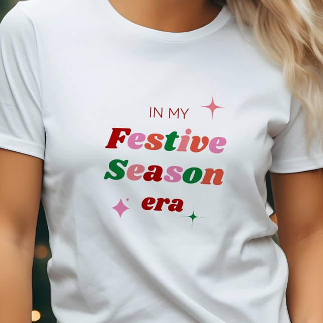 Camiseta No Natal Da Minha Época Festiva (Criador carregado)