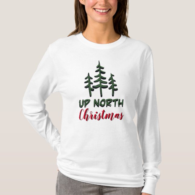 Camiseta No Natal do Norte | evergreens (Frente)