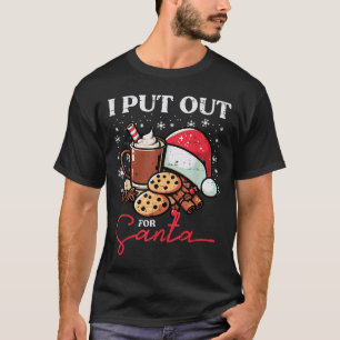Camiseta No Natal Eu Deixei Para Papais noeis Engraçadas Cr