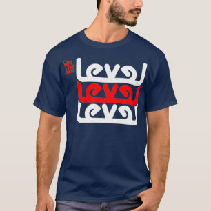 Camiseta No Nível Retro Empilhado Premium Masônico