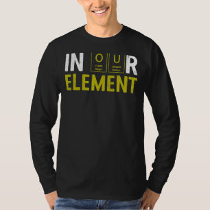 Camiseta No nosso laboratório de Ciências Elementares da Qu