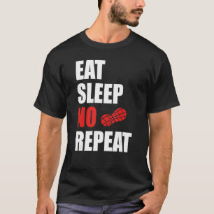 Camiseta No Nut Novembro Sleep No Nut Repeat NNN Meme