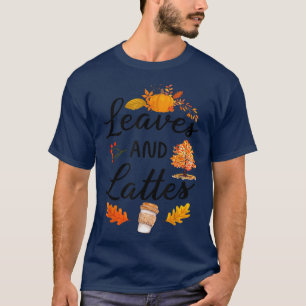 Camiseta No outono, mulheres saem de abóbora latina