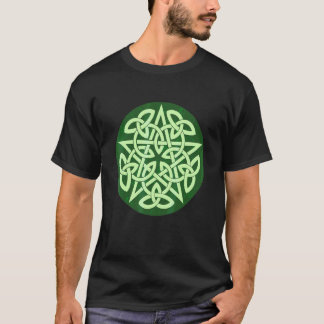 Camiseta Nó Pentáculo da Wicca Oculista Celta