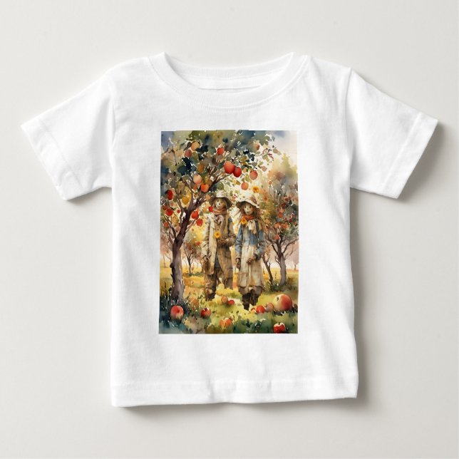 Camiseta No Pomar De Maçã (Frente)