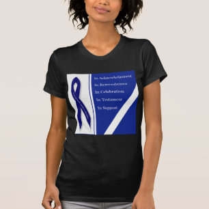 Camiseta No reconhecimento na relembrança na celebração 
