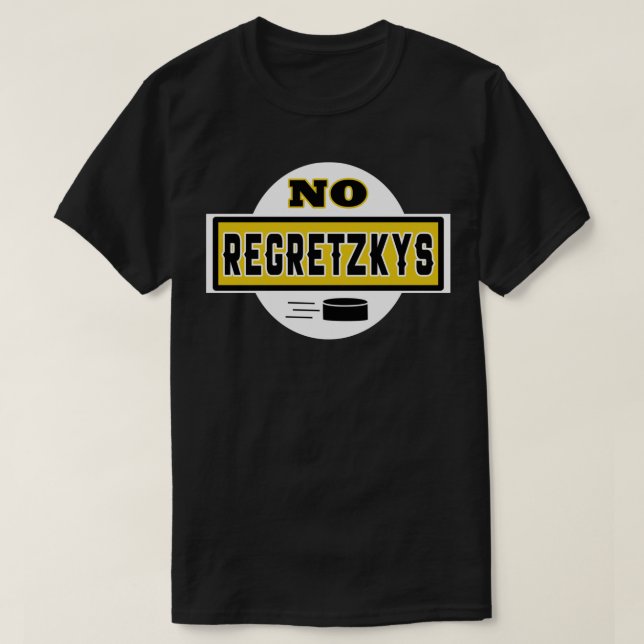 Camiseta No Regretzkys - LetterKenny Fan Art Sticker (Frente do Design)