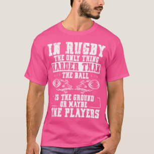 Camiseta No Rugby, A Única Coisa Mais Difícil Do Que A Bola