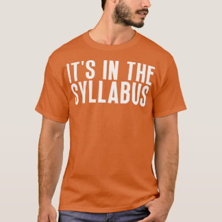 Camiseta No Sílabo 26