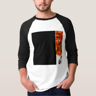 Camiseta No T preto e cinzento de Girum