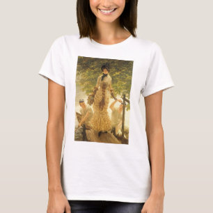 Camiseta No Tâmisa por James Tissot, Realismo Vintage