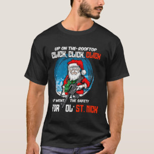 Camiseta No Telhado, Clique Em Desligar Quando O S