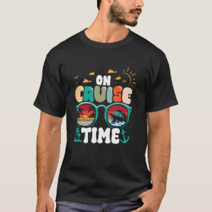 Camiseta No Tempo de Cruzeiro 2025 Grupo de Viagem de Féria