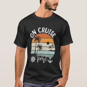 Camiseta No Tempo de Cruzeiro de Verão Família Corresponden