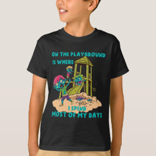 Camiseta No Teto De Zombie Do Dia Das Bruxas