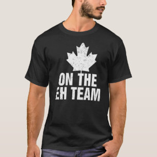 Camiseta No Time Eh Canada Day Maple Leaf Canadian Flag