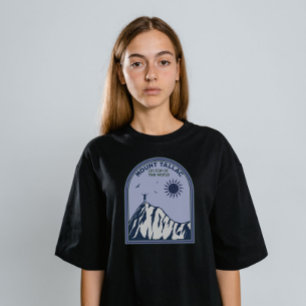 Camiseta No topo do mundo: Monte Tallac Lake Tahoe