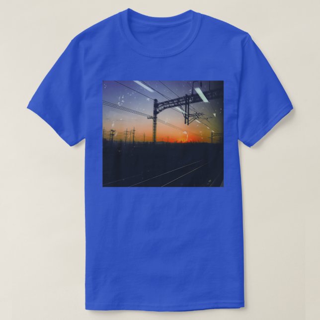 Camiseta No trem (Frente do Design)