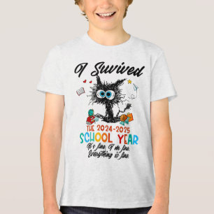 Camiseta No Último Dia Do Professor Eu Sobrevivi 2024-2025