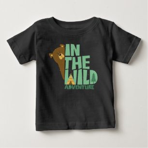 Camiseta No Urso De Aventura Selvagem