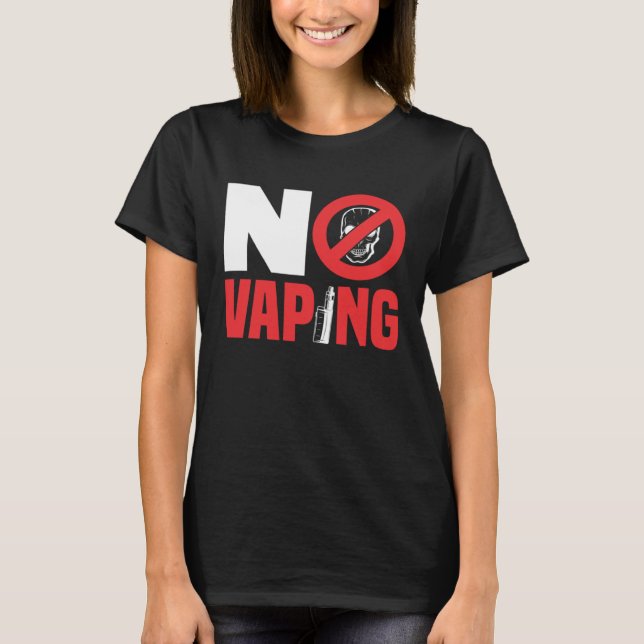 Camiseta No Vaping (Frente)
