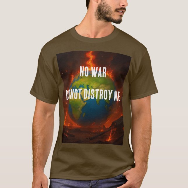 CAMISETA NO WAR (Frente)