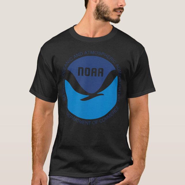 Camiseta Noaa Nacional Oceânico E Atmosférico (Frente)