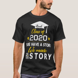 Camiseta Noah Classe De 2020 Alguns Têm Uma História Que Fi