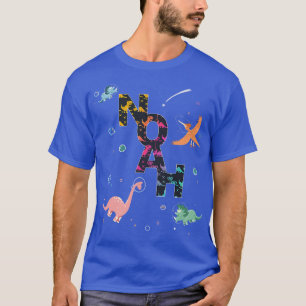 Camiseta Noah Legal Boys Name com Din do Espaço do Astronau
