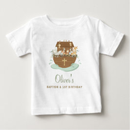 Camiseta Noah's Ark Baptism Christening Party (Festa primei