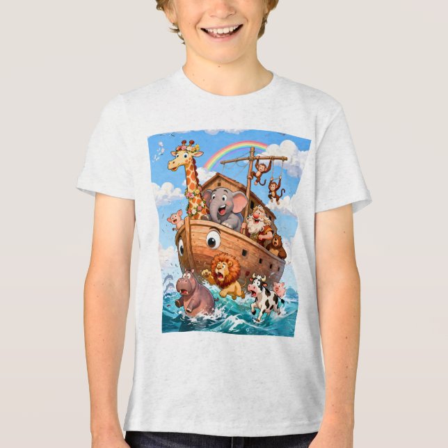 Camiseta Noah's Great Ark Adventure- 4th  (Frente)