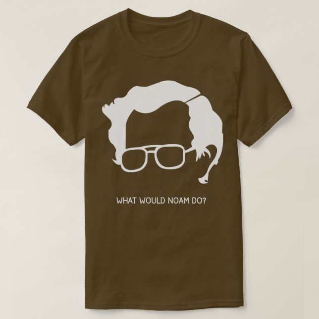 Camiseta Noam Chomsky  (Frente do Design)
