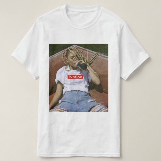 Camiseta Noção (Frente do Design)