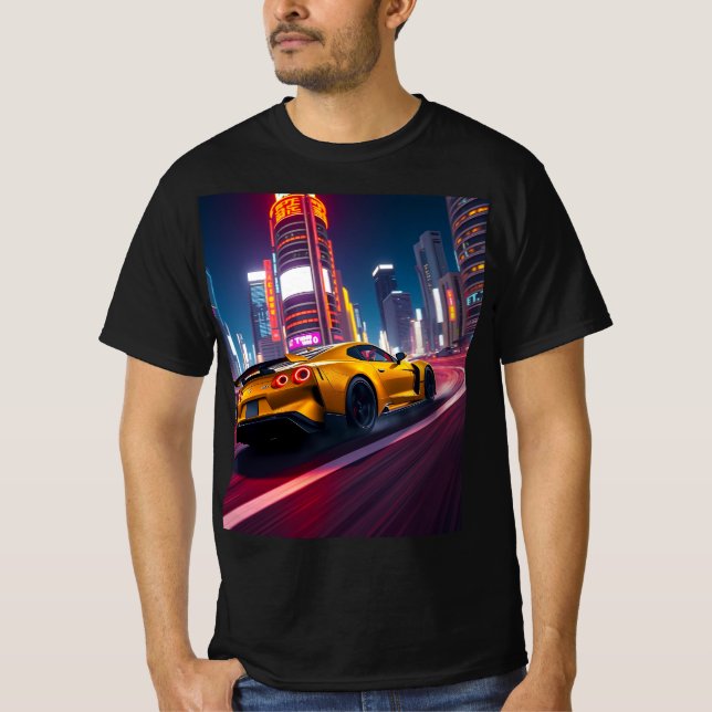 Camiseta Nocept Supercar Sports Car Japonês JDM Inspirado (Frente)