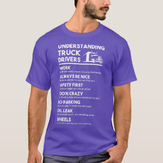 Camiseta Noções básicas sobre drivers de caminhão
