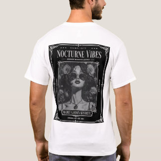 Camiseta Nocturne Vibes Secret Garden